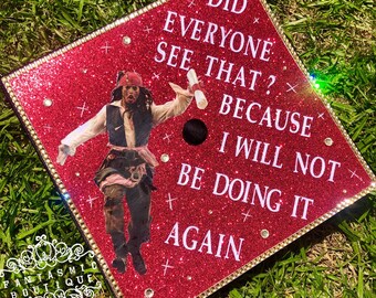 The Jack Sparrow Grad Cap