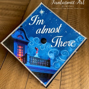 The Tiana’s Wishing Star Custom Grad Cap