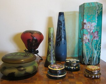 エミールガレ 復刻版 アールヌーボー 新品 ボンボニエール 小物入れ レア 希少 エミールガレ 復刻版 アールヌーボー 新品 ボンボニエール 小物入れ