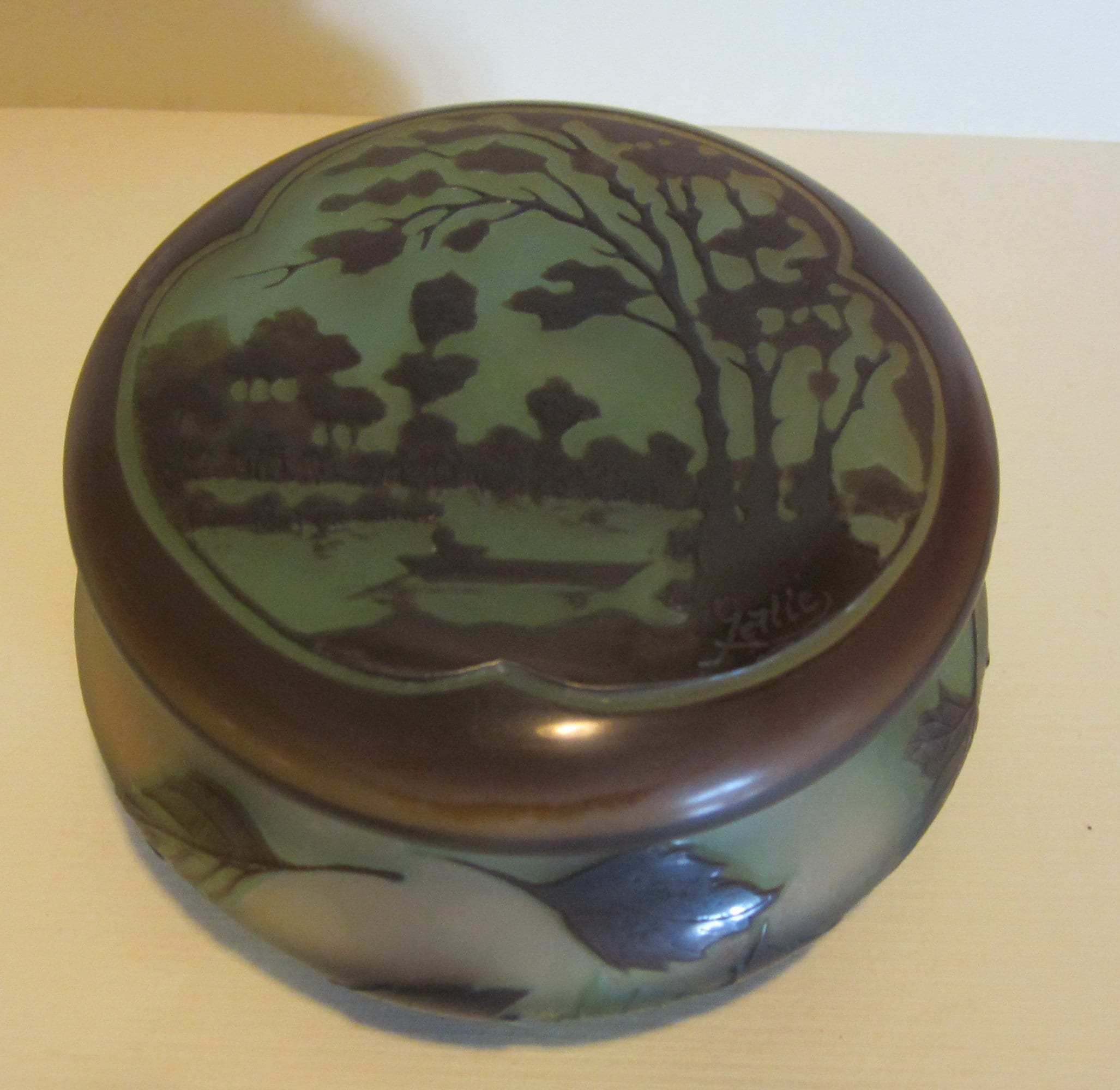 ◆証明書付◆Emile Galleエミールガレ　茶器　ボンボニエール エミール・ガレ tipガレ 茶碗 ボンボニエール トンボ - メルカリ