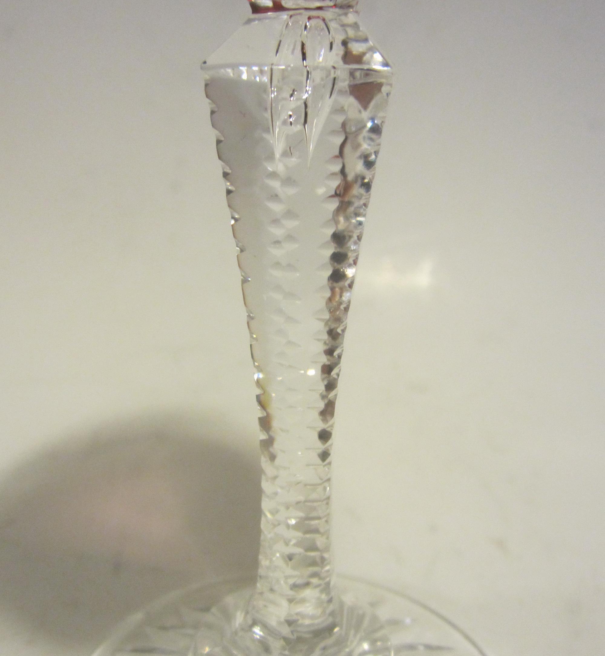 アンティーク ヴァル サン ランベール カット クリスタル リキュール