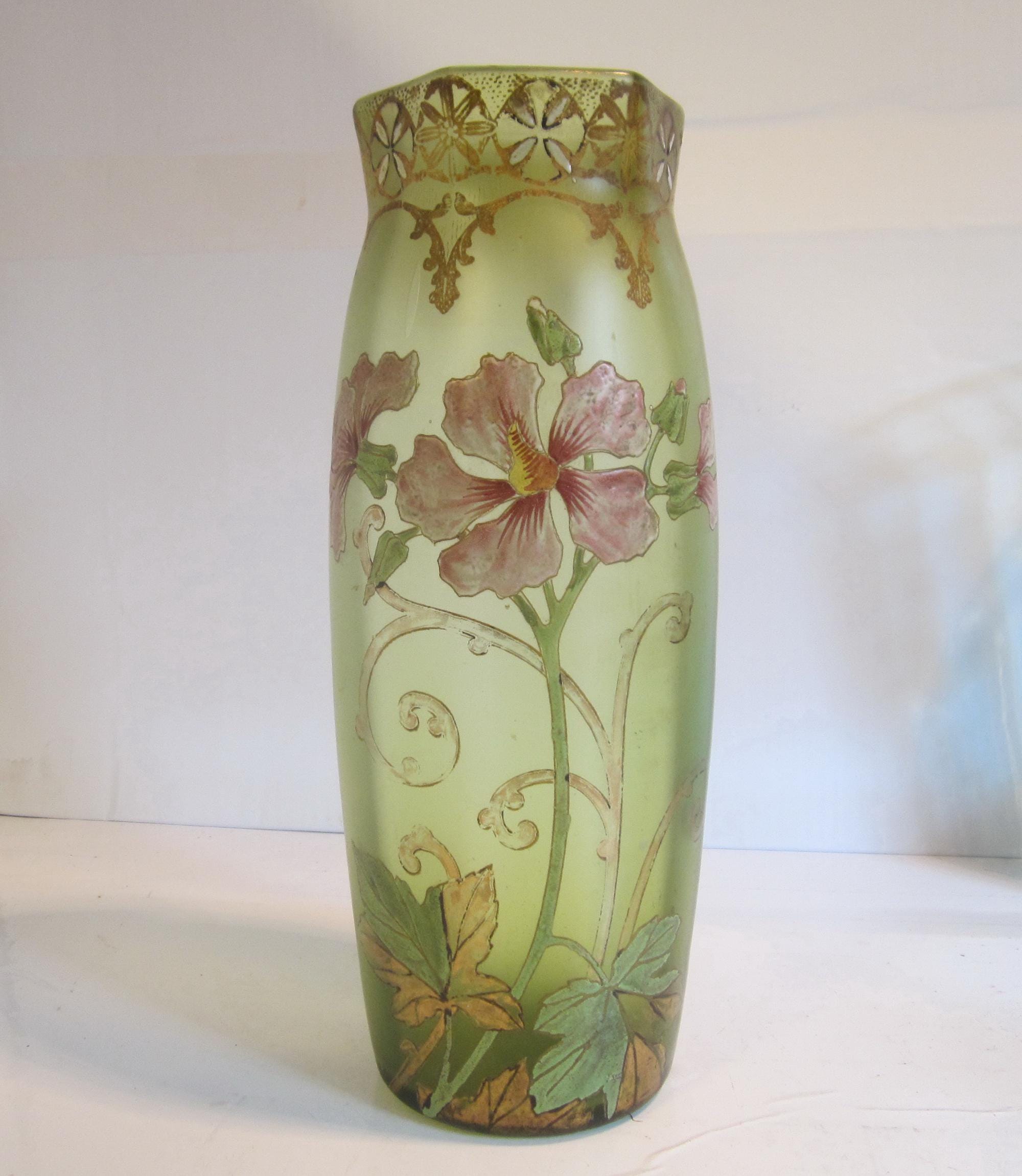 DAUM France Twisted crystal vase フラワーベース DAUM France