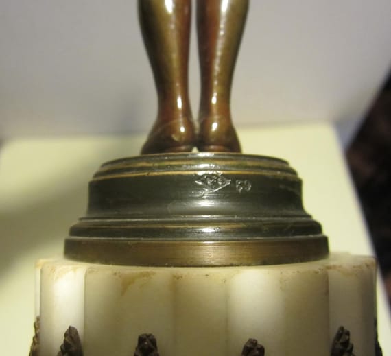 ジャン・ガルニエ作 アンティークブロンズピエロ (1853 - 1910