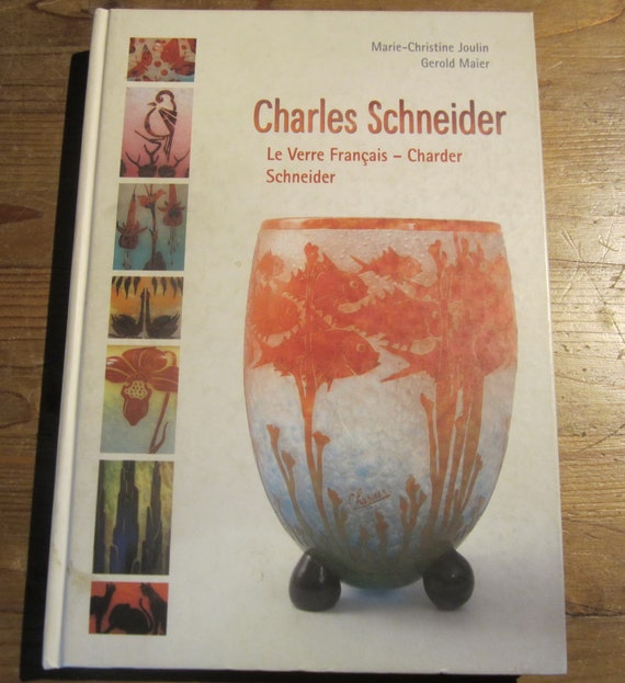 Antique Le Verre Francais Art Nouveau Vase , Schneider, Small