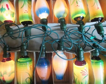 Antique Christmas Lights | Etsy