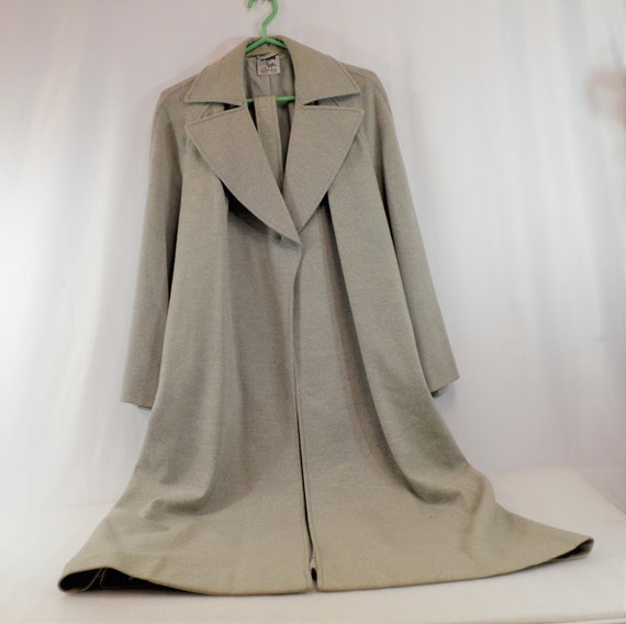 Bleyle for Hooper Wool Coat Grey Womens Vintage 19