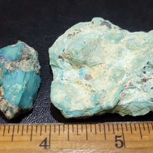 Natural Blue Gem Turquoise Rough