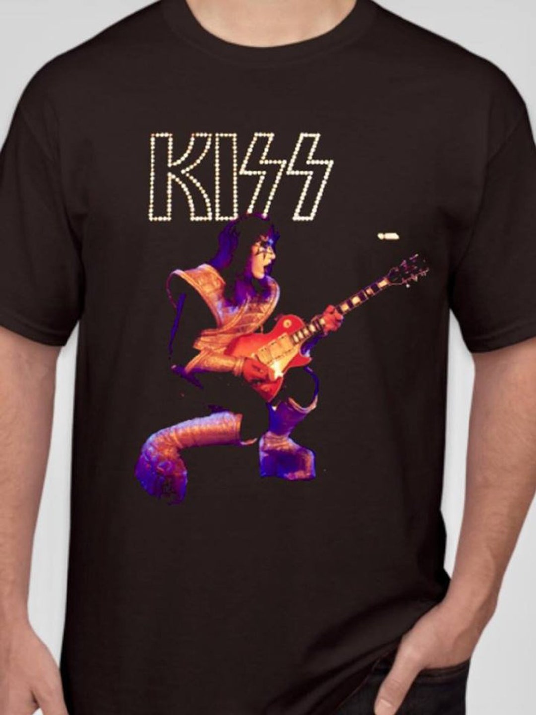 KISS Ace Frehley T-shirt Ace Frehley Shirt KISS Rock Band - Etsy