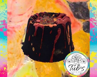 Volcano Bath Bomb - Fun Fizz Foam Bathbomb Bathtime Lava Gift Present Fizzer Kids Boys Girls Birthday bath is lava dinosaur
