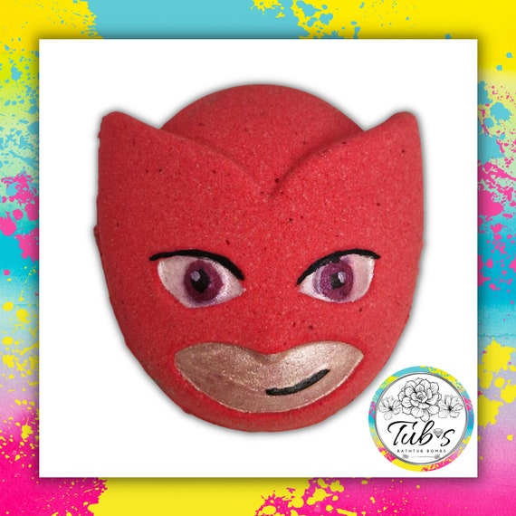 Owl Girl Bath Bomb Owlette PJ Masks Kids TV Show Bathbomb - Etsy Owl Girl Bath Bomb Owlette PJ Masks Kids TV Show Bathbomb - Etsy