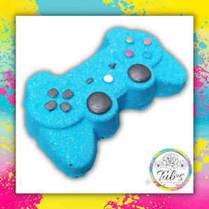 Bomba de baño para control de Playstation azul - Gamer Gaming Sony PS3 PS4 PS5 Diversión Fizzer Niños Niños Niñas Regalo Cumpleaños PS Niño Niño Presente Jugar