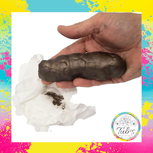 This is Gift is Poo Prank Bath Bomb  Funny Joke Present Poop Novelty Toilet Loo Dark humour Scented and Colour Filled bathbomb