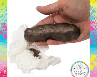 This is Gift is Poo Prank Bath Bomb  Funny Joke Present Poop Novelty Toilet Loo Dark humour Scented and Colour Filled bathbomb