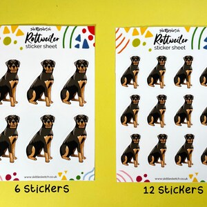 Customisable Japanese Spitz Sticker Sheet, Personalise Nihon Supittsu Waterproof Stickers, Pet Portrait Dishwasher Safe Sticker, Dog Gifts image 4