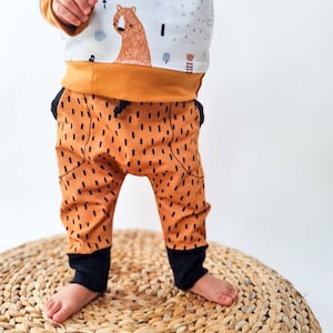 Kids pants - SIZE 4 months to 7 years - PDF sewing pattern - easy to sew - instant download - Baby sewing patterns