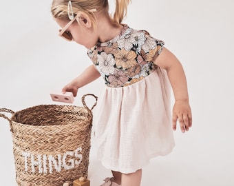 Ruffle Baby Dress - PDF Sewing Pattern – Sizes 6 Months to 10 Years