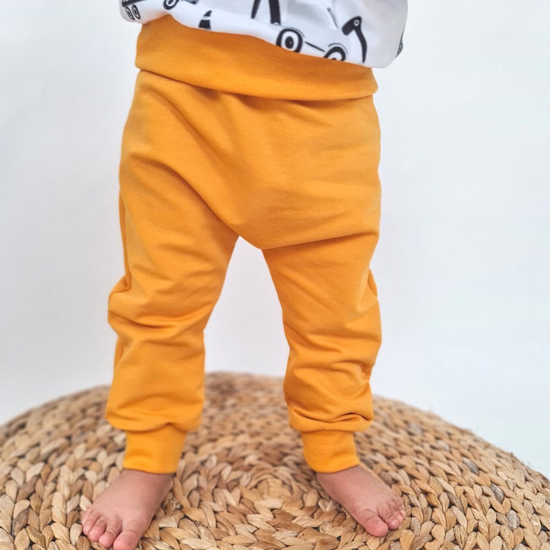Baby Harem Pants PDF Sewing Pattern Instant Download Etsy