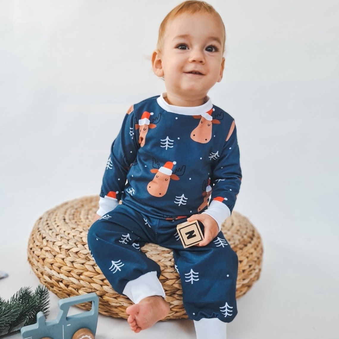 Holiday Pajamas PDF Sewing Pattern Kids Pajamas Pattern Etsy