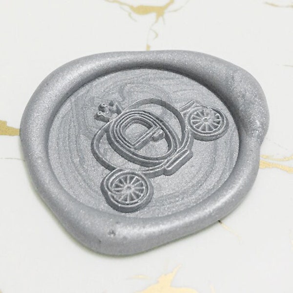 CARRIAGE Wax Seal Stamp Sealing Wax Invitation Stamp