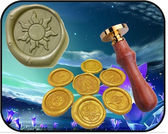 THE SUN Wax Seal Stamp Sealing Wax Invitation Stamp [Good news : we will pay US tariffs]
