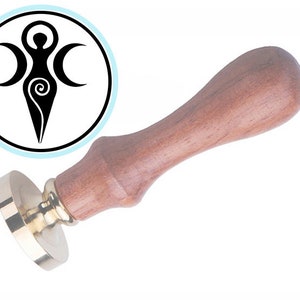 Spiral Goddess Wax Seal Stamp / Feminine Power / Birthday Party Stamp / Wax Sealing Stamp