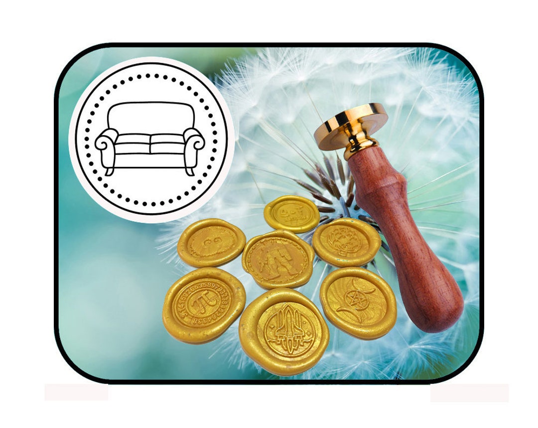 SOFA COUCH STAMP Wax Seal Stamp / Furniture / Party Invitation Etsy