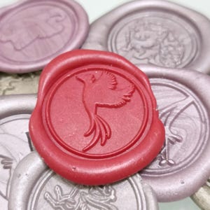 PHOENIX Ancient Greek Mythology Wax Seal Stamp / Wedding Invitation / Birthday Party / Immortal Bird / Starter Kit Set