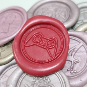 JOYSTICK Wax Seal Stamp / Wedding Invitation / Birthday Party / Game Fans / Game Controller / Wax Stamp & Stick Set