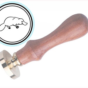 PLATYPUS Wax Seal Stamp / Wedding Party / Birthday Invitation Stamp / Letter Envelope Seal / Wax Stamp & Stick Set