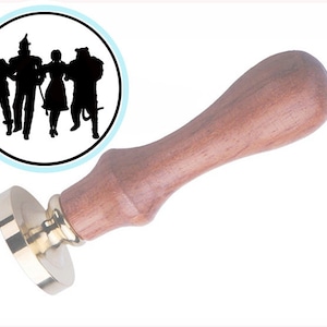 Stempel Zauberer von OZ / Hochzeitseinladung / Geburtstag / Briefumschlag Siegel (3 cm Stempel)