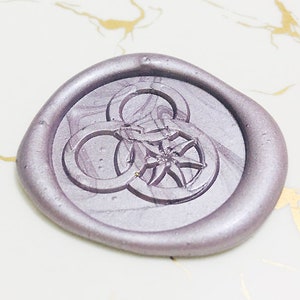 The Wheel of Time Wax Seal Stamp / Wedding Party / Birthday Invitation Stamp / Letter Envelope Seal