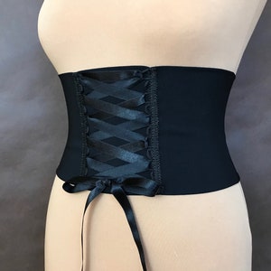 Black corset Belt, ELEGANT corset binding,  women's accessories, womens belt, , elegant, prom, everyday
