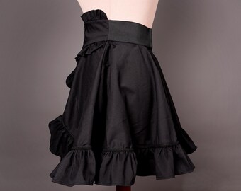 Alternative Skirt With Corset Belt,harajuku Japan, Jirai Kei Style