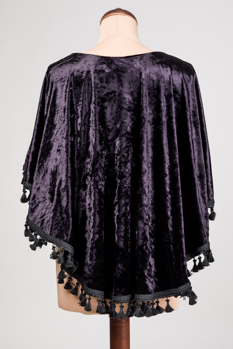 Elegant romantic Lolita black lace CAPE Gothic Victorian | Etsy