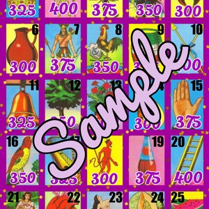 Digital Loteria Board