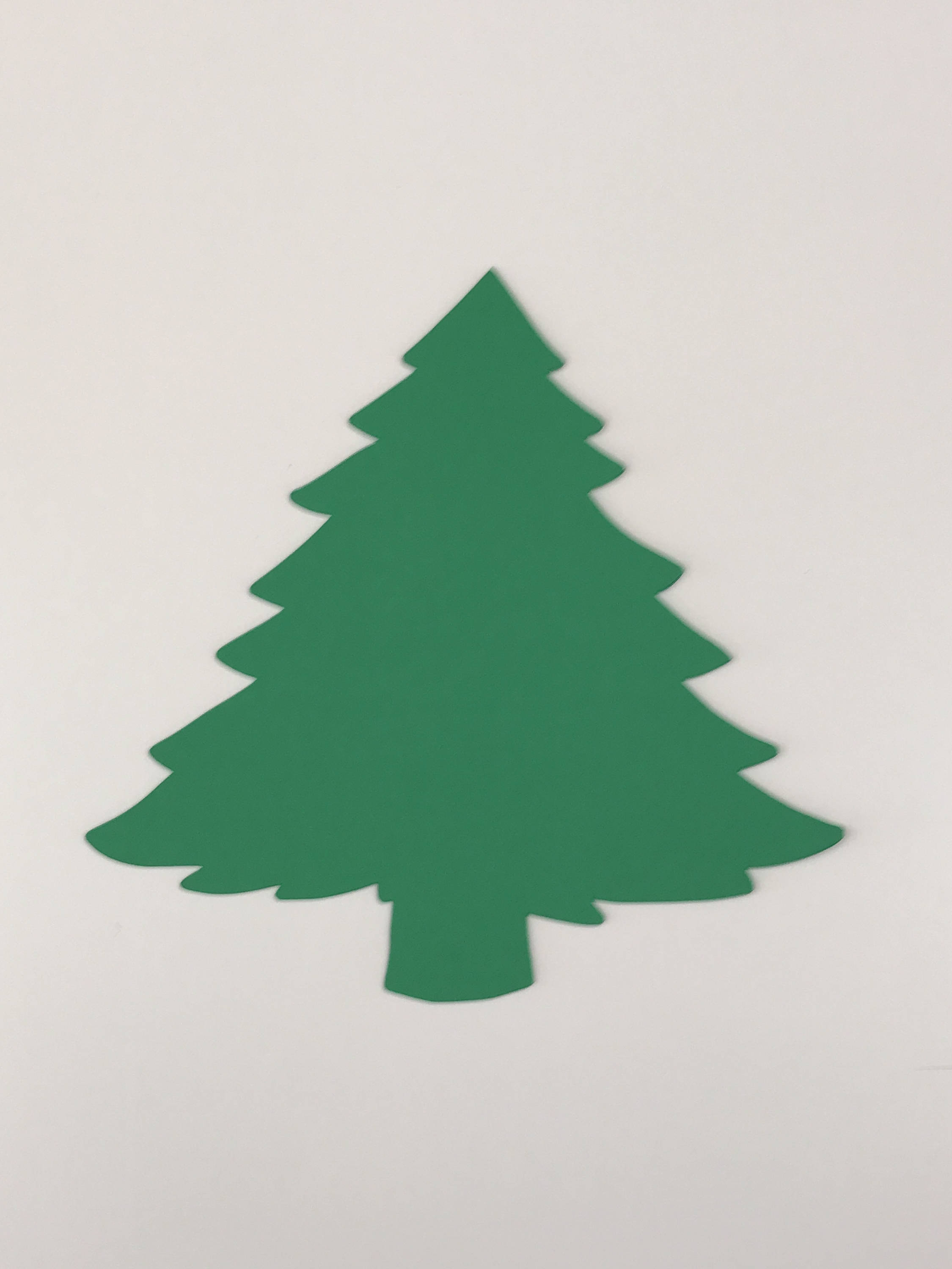 Large Blank Christmas Tree Cutouts Die Cut Christmas Tree | Etsy