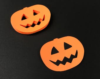 Pumpkin Cutouts-Halloween Cutouts-Pumpkin-Halloween Party Decor-Classroom Decor-Fall Crafts-Kids Halloween Crafts-Scrapbooking
