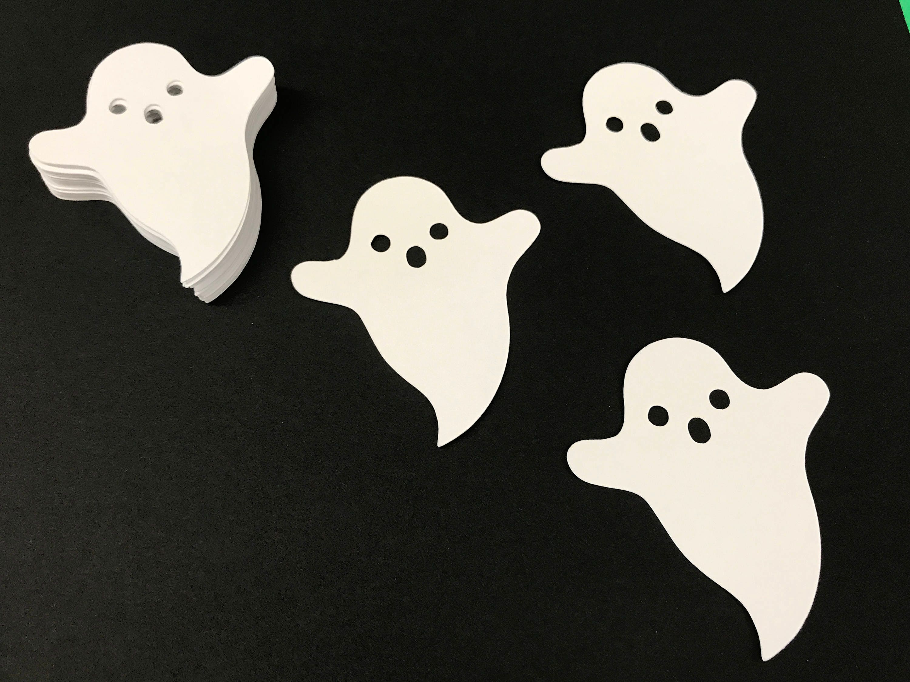 Ghost Cutouts Halloween Cutouts Ghost Halloween Party Etsy