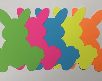 Small Blank Bunny Cutouts, Die Cut Bunny, DIY Easter Bunny