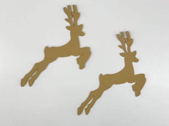 reindeer cutouts