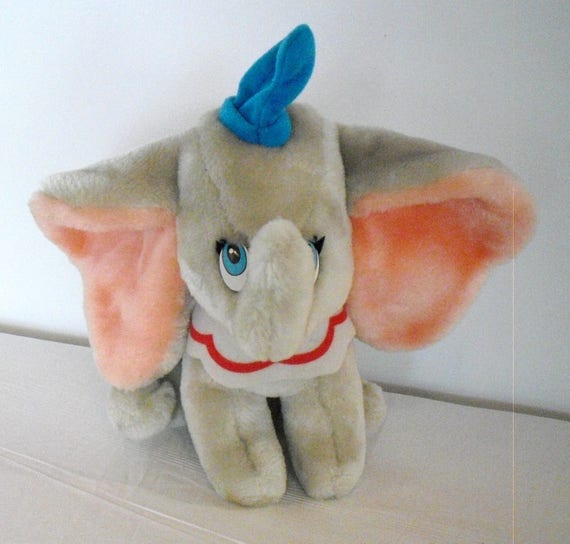 vintage dumbo stuffed animal
