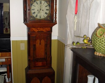 ANTIQUE Tall Case Clock ~ Envío gratis en U.S.A. ~ Charles of Louth C. Pailthorp ~ Working ~ Ca.1850 ~ Grand Estate or Cozy Cottage In: Junk Mans Gal
