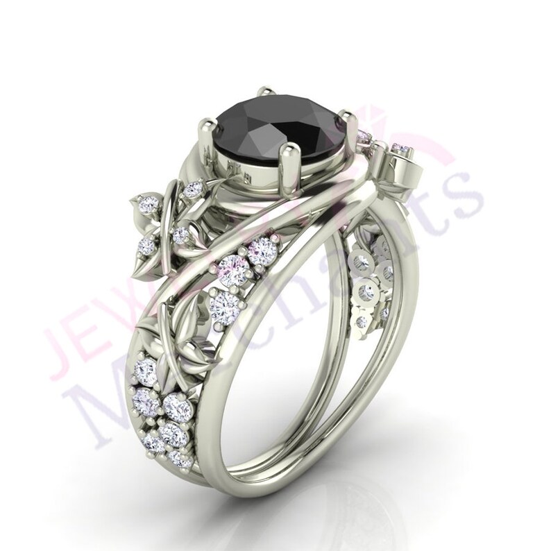 Forme Ronde Rond Diamant Argent Sterling 14K Or Blanc Finition fantaisie Toe Ring