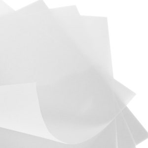 25 x A4 83gsm Vellum Translucent Tracing Paper