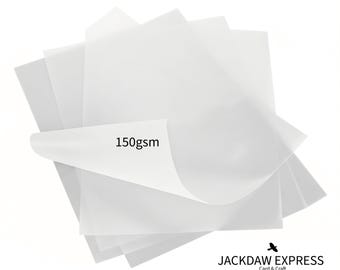 25 x A4 150gsm Vellum Translucent Tracing Paper