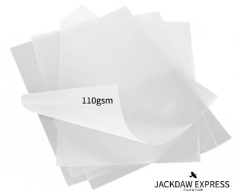 25 x A4 110gsm Vellum Translucent Tracing Paper