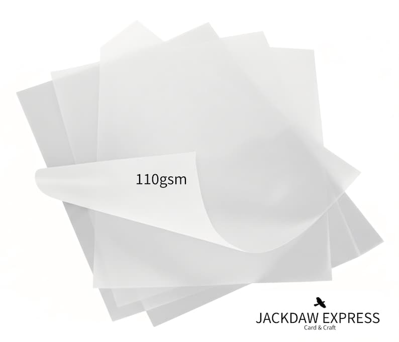 25 x A4 110gsm Vellum Translucent Tracing Paper image 1