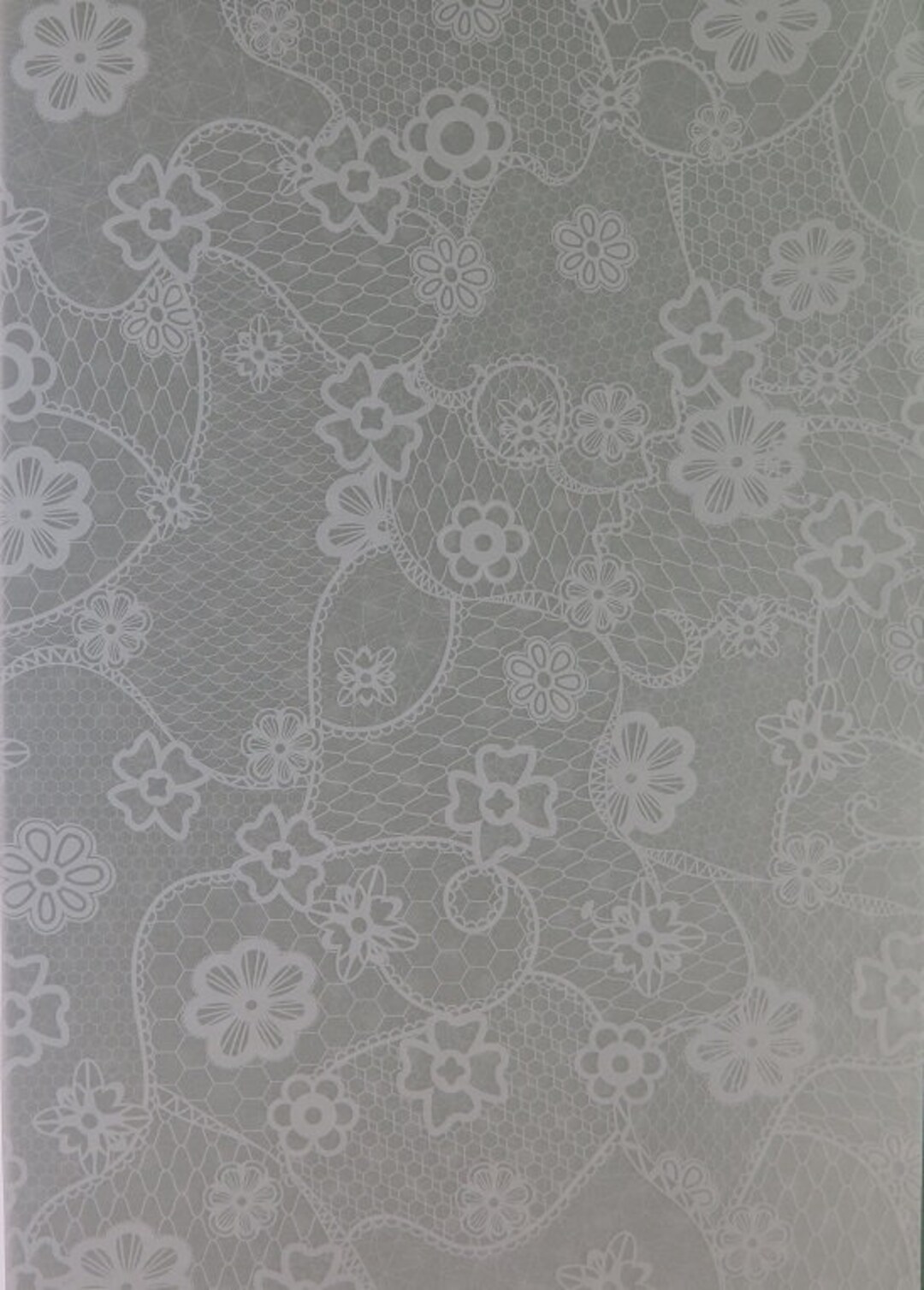Printed Vellum White Lace Print Paper A4 100gsm Etsy