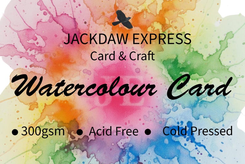 20 x 6" x 6" Watercolour Blank Greeting Cards White 300gsm Choose with or without Envelopes image 8