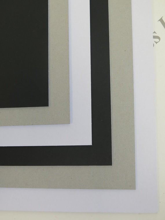 Thickness 2mm Grey Paper Board Gray Cardboard Sheets Grey Board